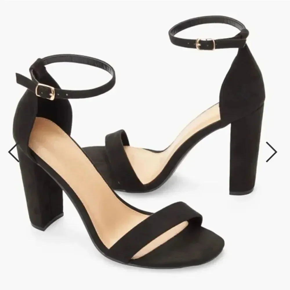 Just Fab Lorelai Block Heeled Sandal
